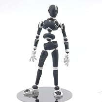 Amazon | Stickybones アクションフィギュア 磁石搭載 アート